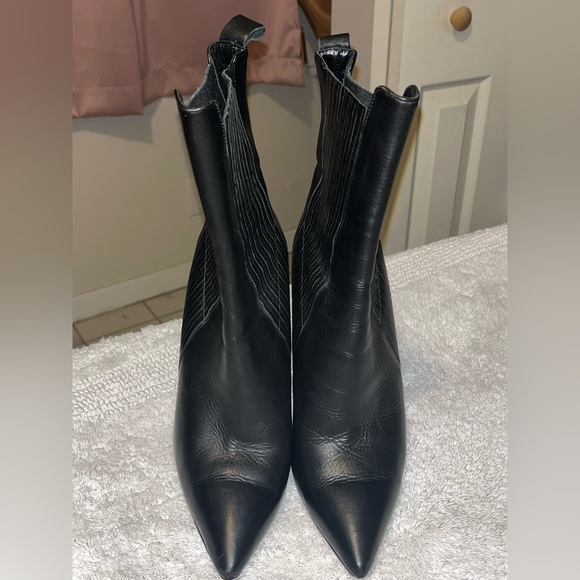 ALLSAINTS Chelsea Black Leather Boots size 40 9 - Picture 13 of 13